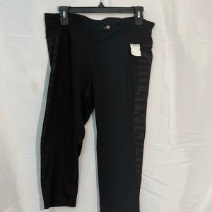 #2108 old navy blue leggings size extra large NWOT